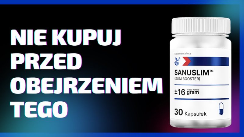 Sanuslim apteka cena, sanuslim opinie